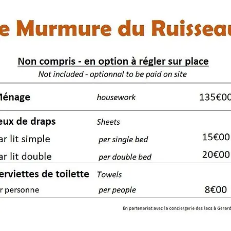 Le Murmure Du Ruisseau Xonrupt-Longemer